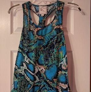 Fun sleeveless tank.